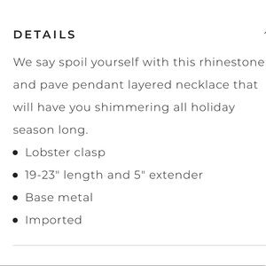 torrid Jewelry - SILVER-TONE PAVE CIRCLE LAYERED NECKLACE torrid Jewelry - SILVER-TONE PAVE CIRCLE LAYERED NECKLACE